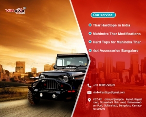 Best Thar Hardtops and Modification in Bangalore